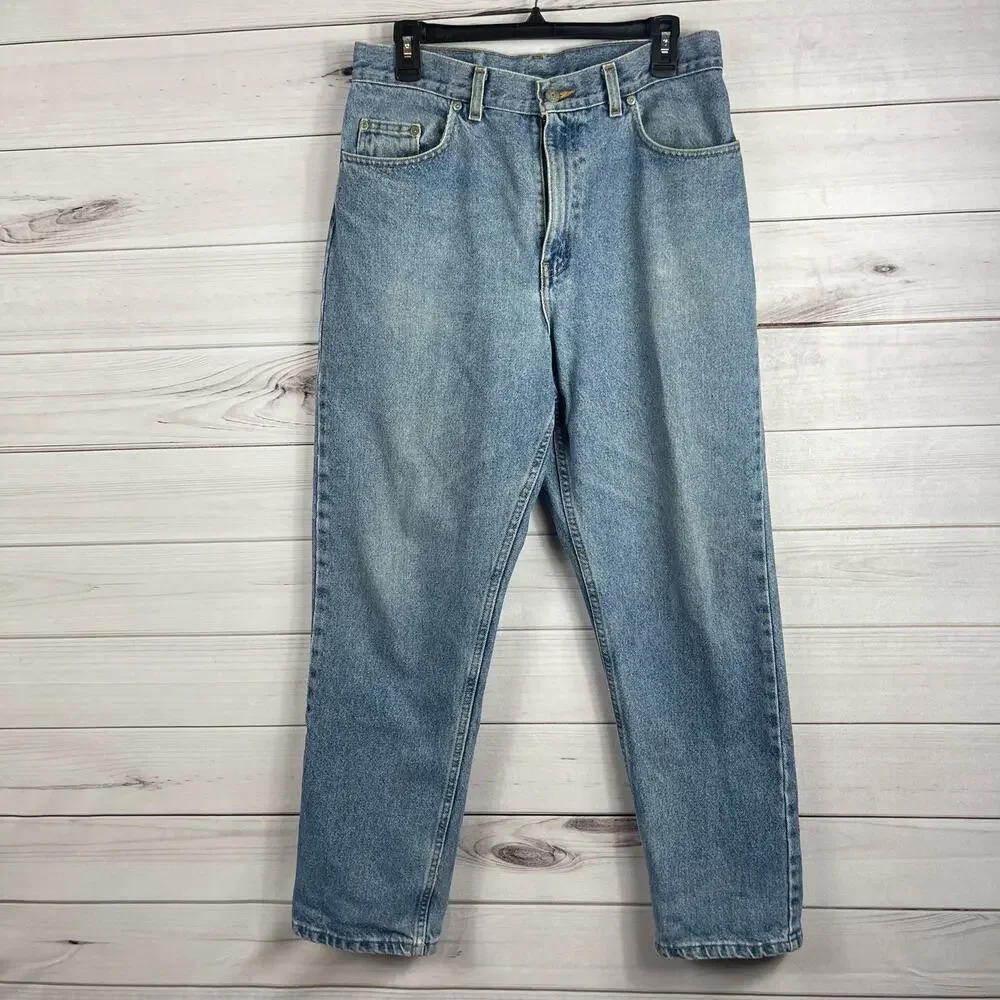 Faded Glory Men's Light Wash Denim Straight Leg‎ Jeans 32x30